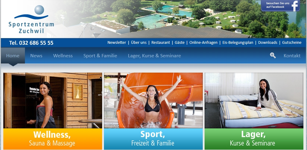 sportzentren schweiz